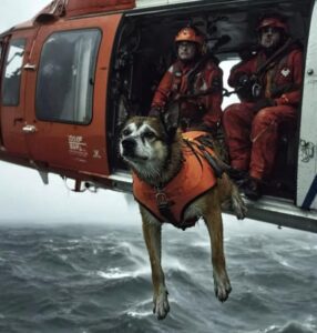 Pelastuskoira hyppäsi helikopterista – ja silloin tajusin, kuka oikeasti tarvitsi pelastusta