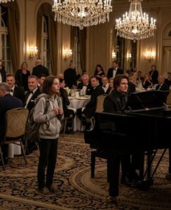 “Voinko soittaa lautasellisesta ruokaa?” – Koditon kaksitoistavuotias soittaa luksusravintolassa ja hiljentää juhlasalin