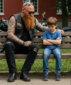 "He nauroivat minulle joka päivä, kunnes hän ilmestyi paikalle sillä pyörällä."
