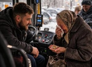 Isoäiti bussissa ei pystynyt maksamaan matkalippua ja pyysi kuljettajaa pysäyttämään, jotta voisi jatkaa matkaa jalan… mutta se, mitä nuori kuljettaja teki seuraavaksi, järkytti koko bussin.