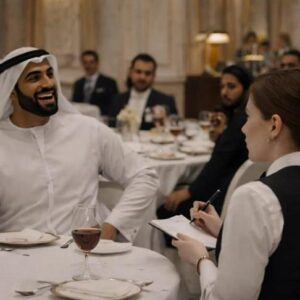 Sheikh loukkasi tarjoilijaa arabiaksi koko ravintolan edessä pitäen tätä tyhmänä tytönä, mutta tarjoilijan teot järkyttivät kaikkia läsnäolijoita, myös sheikkiä itseään 😱
