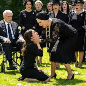 En tiennyt, että olin perinyt neljäsataa miljardia dollaria arvoisen imperiumin, kun anoppini löi minua isäni hautajaisissa.
