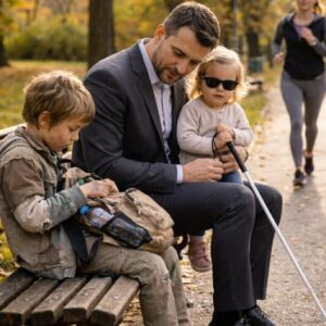 ”Teidän tyttärenne ei ole sokea”, köyhä poika sanoi lähestyessään miljardööriä.