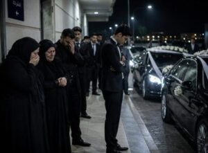 Nuoren morsiamen hijabilla peitetty ruumis löydettiin kesken häiden, ja syvällä yöllä hänet vietiin ruumishuoneelle.